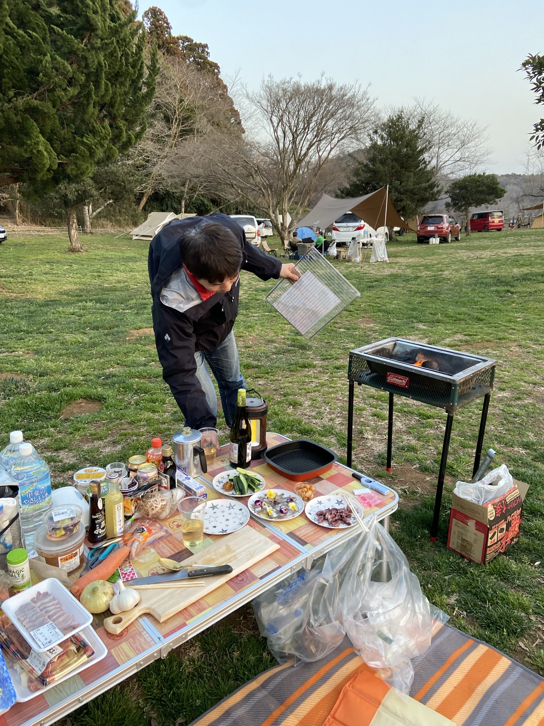 千葉県成田ゆめ牧場にお邪魔しました！キャンプ初心者のディナーはいかに？